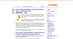 Desktop Screenshot of blog.buildingselfconfidence.co.uk
